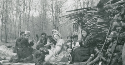 Sugaring Off at the Campbell Farm c.1912