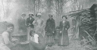 Sugaring Off on Campbell Farm Harlem Ontario