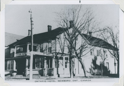 Ontario Hotel, Newboro Ontario