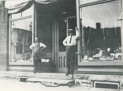 Store front in Delta, c.1925