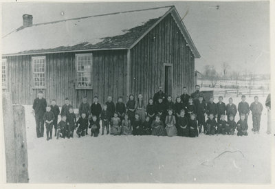 Little Red Schoolhouse in Philipsville