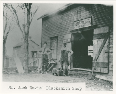 Jack Davis' Blacksmith Shop