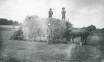 Haying at the Earl farm near Elgin c.1925.