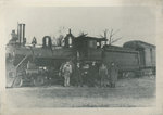 Train and crew near Newboro