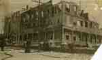 International Hotel after fire, Spring, 1916