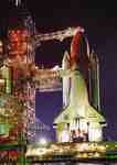 Shuttle "Challenger" in prelunch position