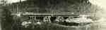 Rail bridge, Mile 141.81, July 11,1919, Algoma Central Railway  Black and White photograph