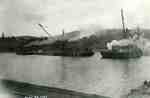 Construction Montreal River Harbour, June 24, 1929  (photo: b&w)