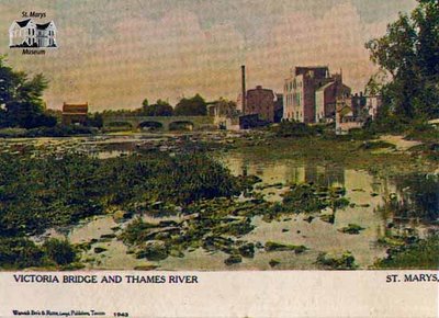 Victoria Bridge and Thames River View