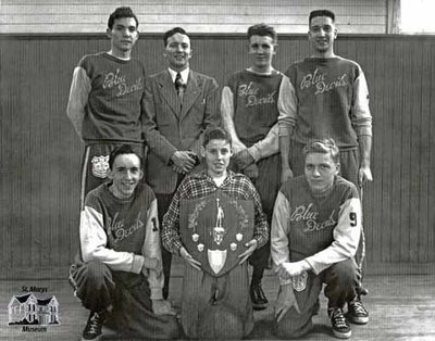 Blue Devils Basketball Team, c. 1950