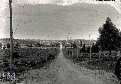 Water Street South Looking Toward St. Marys, c. 1890