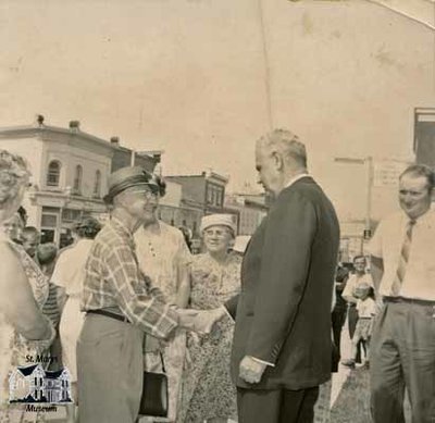 John George Diefenbaker Visit to St. Marys, 1960's