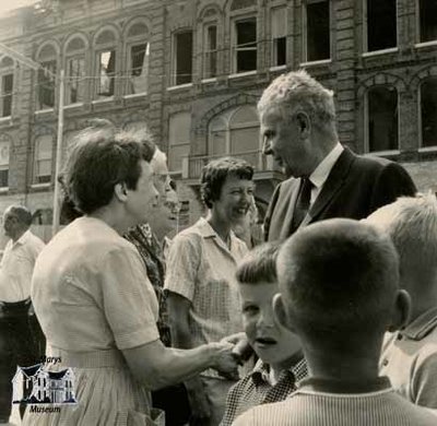 John George Diefenbaker Visit to St. Marys, 1960's