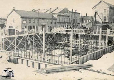 The Building of St. Marys Post Office, 1956