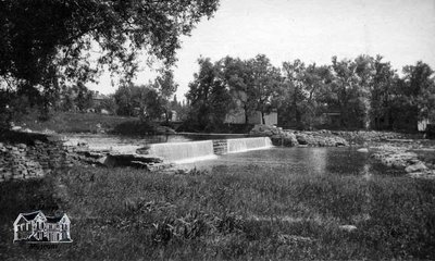 Dam at Near and Mathieson's Mill