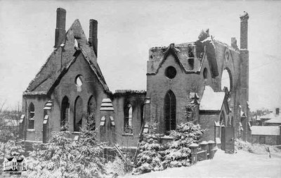 Ruins of Knox Church, 1905