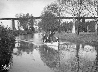 Four Men on the Millrace