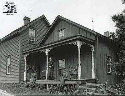 The Johnson Farmstead, E. Nissouri, c. 1906