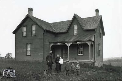 Family at their Homestead, c. 1902-1906