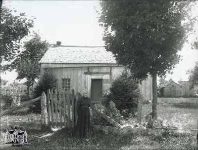 Woman with Farm House, c. 1902-1906