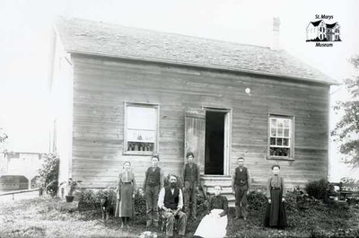 Family with their Farm House, c. 1902-1906