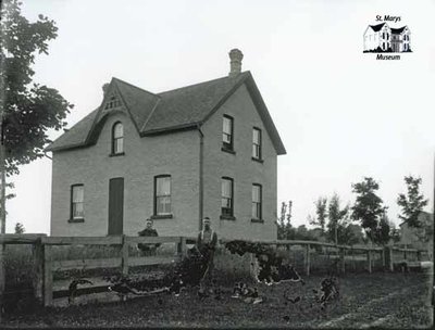 Portrait of a Man and a Woman on a Farm, c. 1902-1906