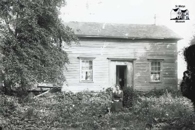 Woman and Country House, c. 1902-1906