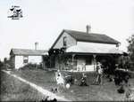 Portrait In Front of Farmhouse, c. 1902-1906