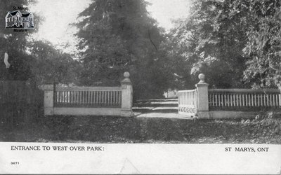 Entrance to Westover Park