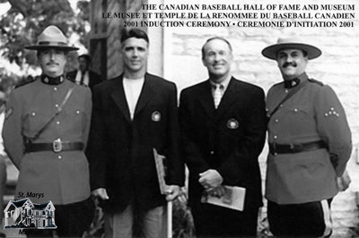 Canadian Baseball Hall of Fame Induction, 2001