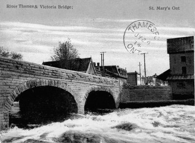 River Thames and Victoria Bridge