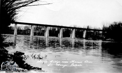 Sarnia Bridge Over Thames River