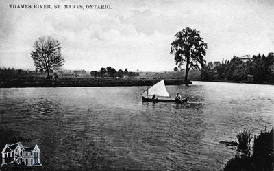 Boat on the Thames River