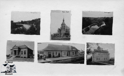 St. Marys Landmarks Postcard