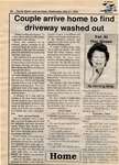 "Couple arrive home to find driveway washed out", Eat at Our House, 27 May 1992