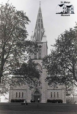 Holy Name of Mary Catholic Church, 149 King St. N., 1980s