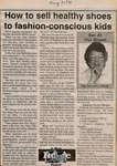 "How to sell healthy shoes to fashion-conscious kids", Eat at Our House, 31 August 1994