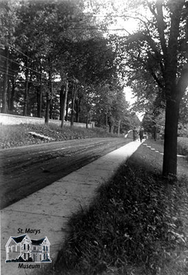 Church Street Looking South from Cottage