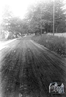 Church Street Looking North from Cottage