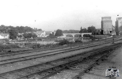 The Mill and Canadian Pacific Railroad Track