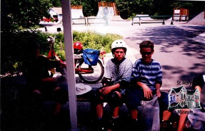 Arthur Meighen Public School Students Rollerblading