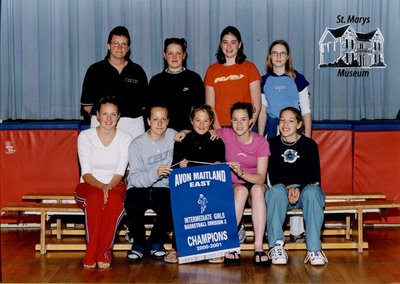 Arthur Meighen Public School Intermediate Girls Basketball, 2000-2001