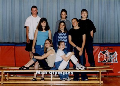 Arthur Meighen Public School Math Olympics, 2000-2001