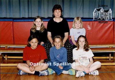 Arthur Meighen Public School Optimist Spelling Bee, 2000-2001