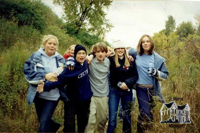 Arthur Meighen Public School Students at Camp Celtic