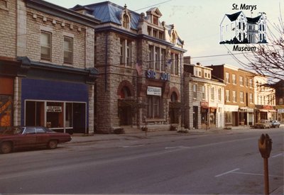 East Side of Water Street in the Late 1970s