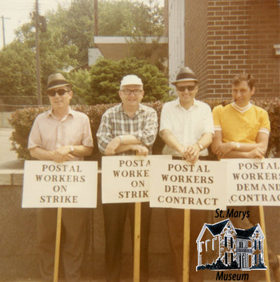 Post Office Workers on Strike, 1968