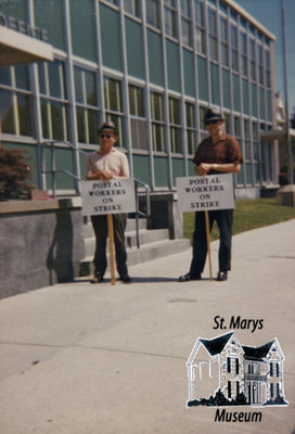 Post Office Workers on Strike, 1968