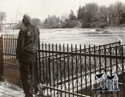 Looking Towards Rice Lake and the Sarnia Bridge