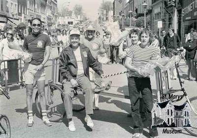 Bed Race at Homecoming, 1978